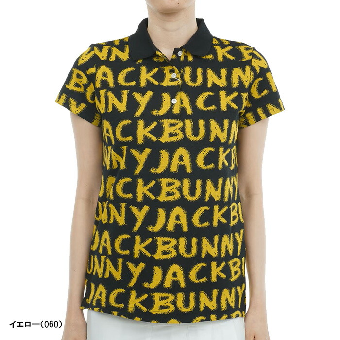 Jack Bunny!!（ジャックバニー） レディース 半袖 ポロシャツ PE