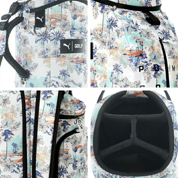 PUMA（プーマ） 9.0型 ユニセックス ゴルフ AOP ロゴ カート キャディ