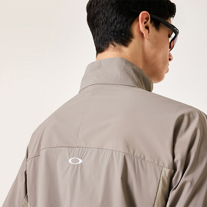 OAKLEY（オークリー） 半袖 ハーフジップ プルオーバージャケット
