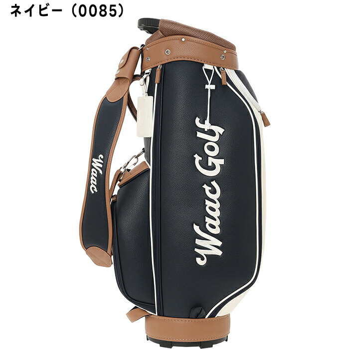 WAAC ワック 9.0型 Grainy Synthetic Leather カート キャディバッグ