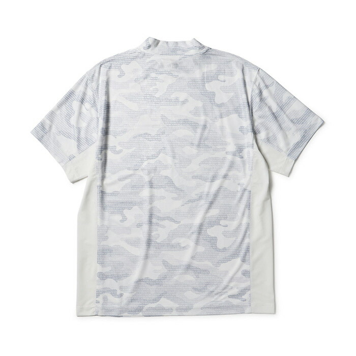 NEW ERA（ニューエラ） ゴルフウェア 半袖 ミッドネック Tシャツ Camo