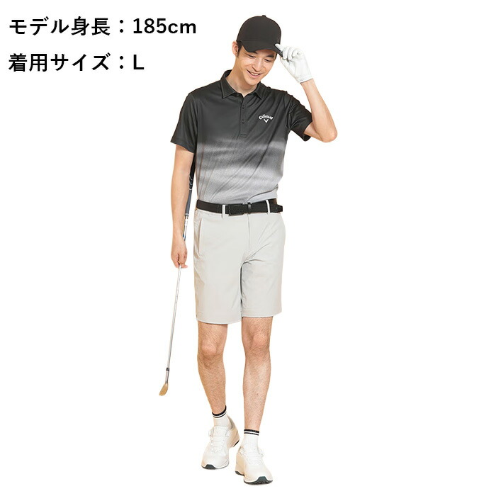 Callaway（キャロウェイ） -3℃裏クールウェーブプリントカノコシャツ