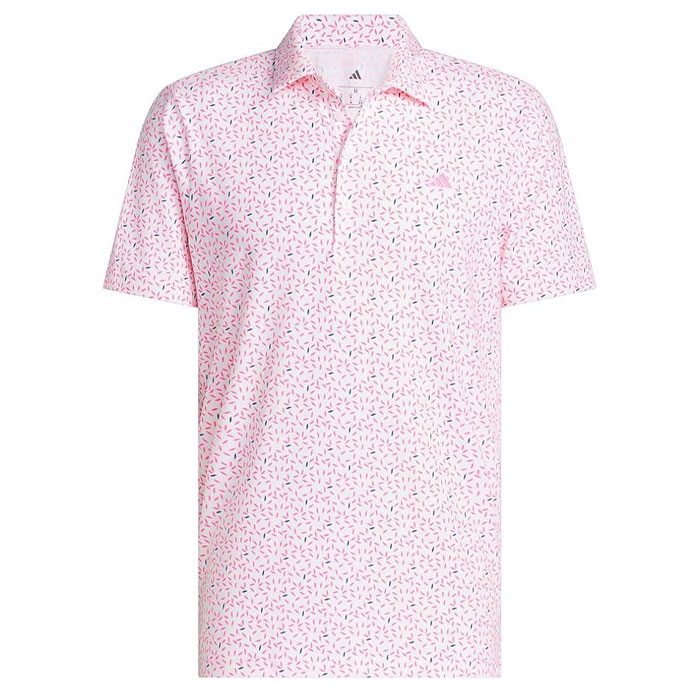 ADIDAS GOLF アディダス ゴルフ リーフモチーフ 半袖 ポロシャツ RG557