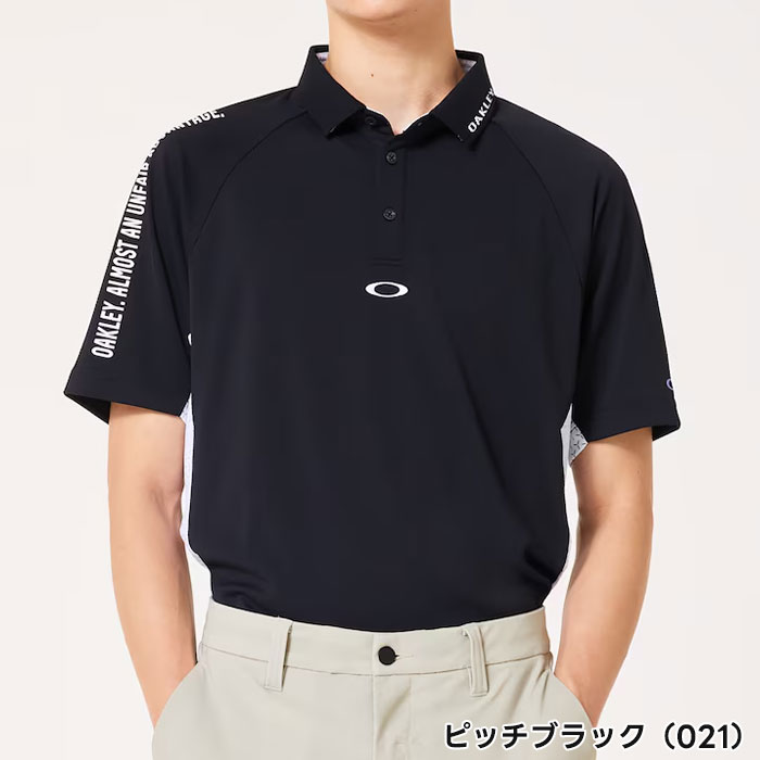 OAKLEY（オークリー） 半袖ポロシャツ HEAT BLOCK IRONCLAD POL メンズ