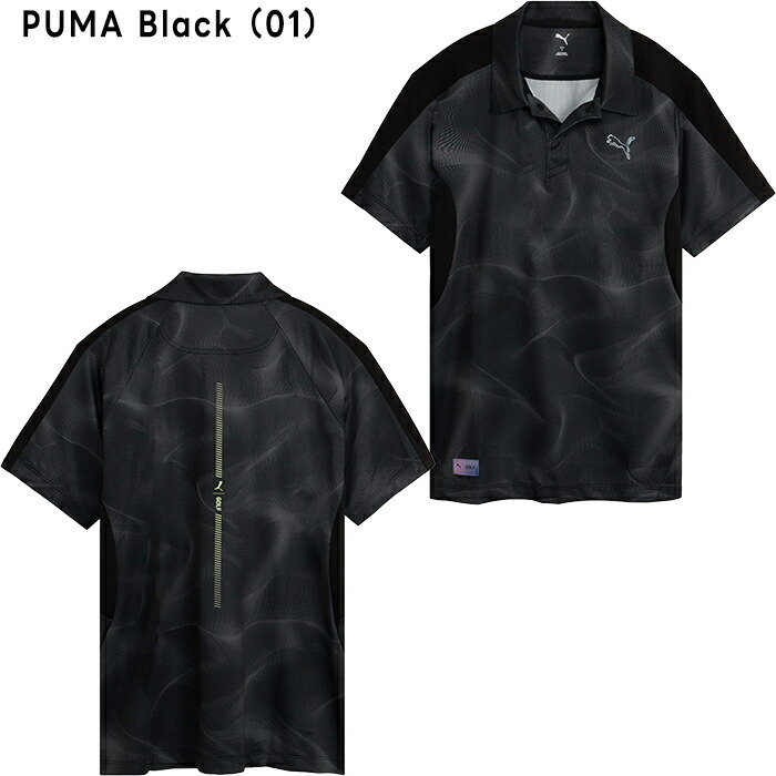 PUMA（プーマ） ゴルフ シャドウキャット グラフィック ジク 半袖