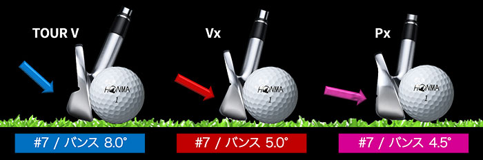 TOUR WORLD 本間ゴルフ ツアーワールド V アイアン 単品（#4、#5）NS