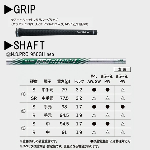 SRIXON ダンロップ スリクソン ZXi5 アイアン6本セット（#5〜9、PW