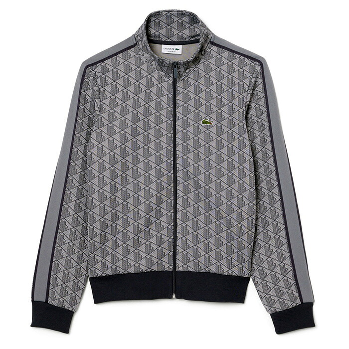 ラコステトラックジャケットs LACOSTE（ラコステ） 長袖 フルジップ ジャケット モノグラムジャ