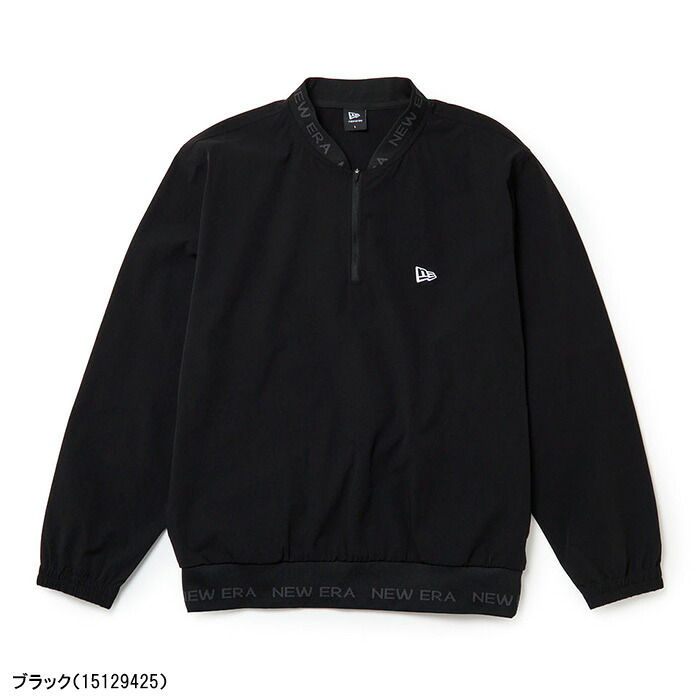 NEW ERA（ニューエラ） ゴルフ 長袖 ハーフジップ ブルゾン ウィンド