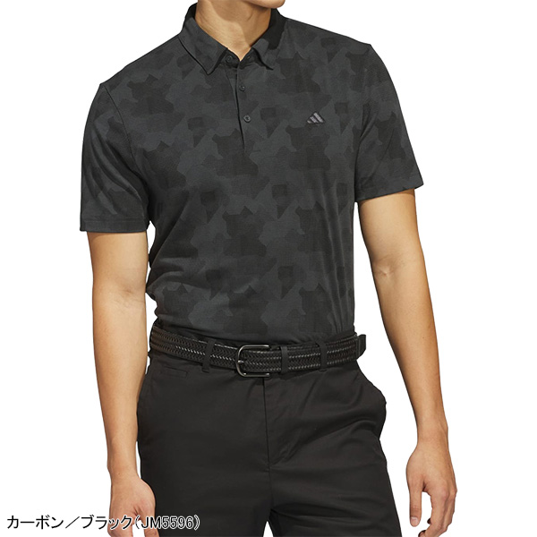 ADIDAS GOLF アディダス ゴルフ 半袖 ポロシャツ GO-TO プリント