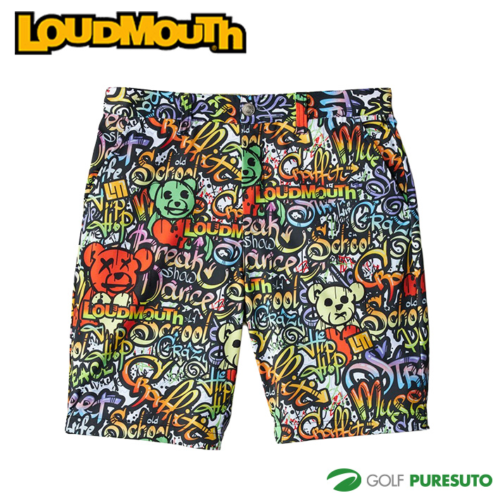 LOUDMOUTH ラウドマウス ゴルフ ウェア LM マーメイド 人魚 パンツ LOUDMOUTH（ラウドマウスゴルフ） ラウドマウス 吸汗速乾 接触冷感 遮