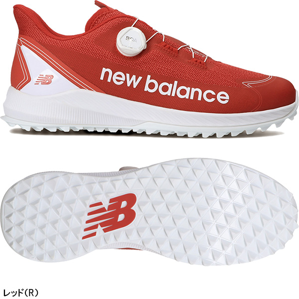 ニューバランス ゴルフシューズ フューエルセル 1001 SL MGS1001 2E相当 スパイクレス ボア おしゃれ ダイヤル式 New  Balance Golf