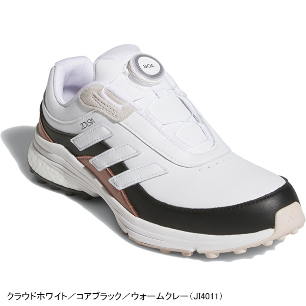 未使用品 アディダス ゴルフシューズ ダイヤル クロージャ 白 ホワイト 23. 未使用品 アディダスゴルフ adidas GOLF ゴルフシューズ 23.5 白