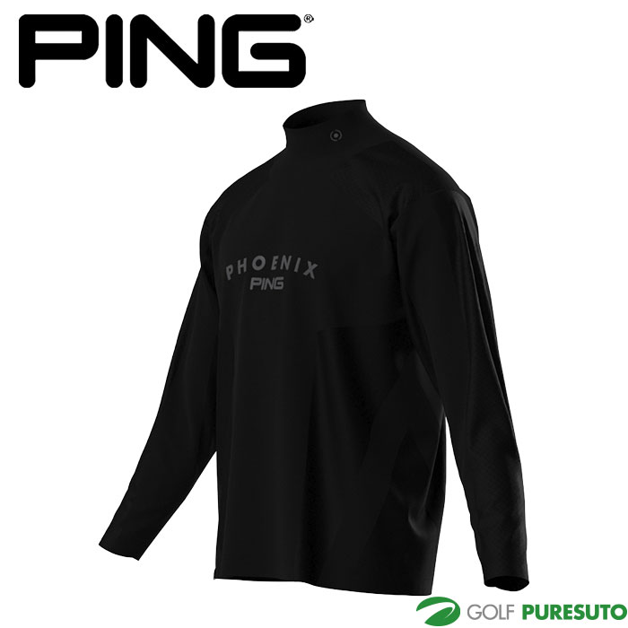 PING（ピン） ゴルフ メッシュジャカード ハイネック シャツ 621