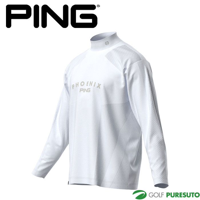PING（ピン） ゴルフ メッシュジャカード ハイネック シャツ 621
