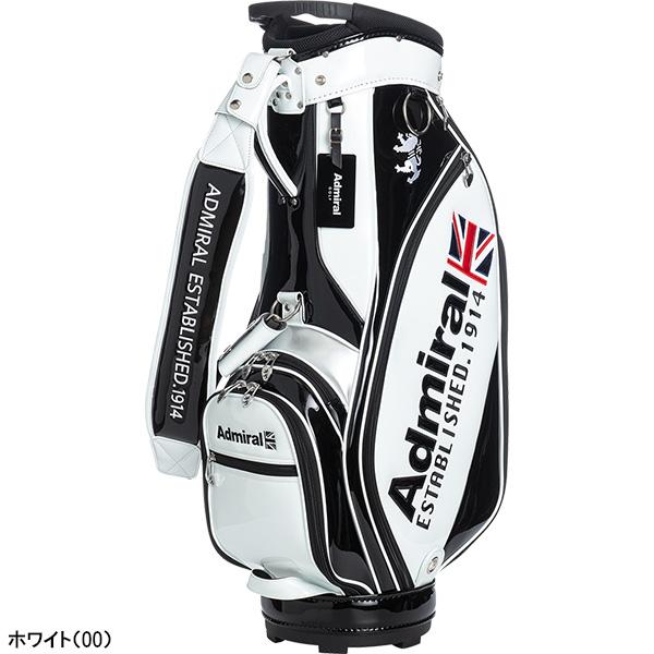 アドミラルゴルフ 9.0型 キャディバッグ エナメルシリーズ ADMG2BC7 カートタイプ メンズ レディース ユニセックス