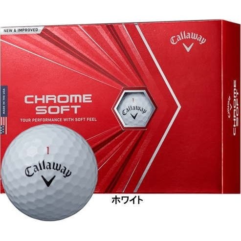 2020年モデル キャロウェイ クロムソフト ゴルフボール 日本仕様 1 