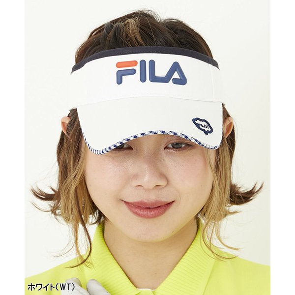 優先配送 フィラゴルフ ゴルフバイザー サンバイザー 帽子 レディース 751-920