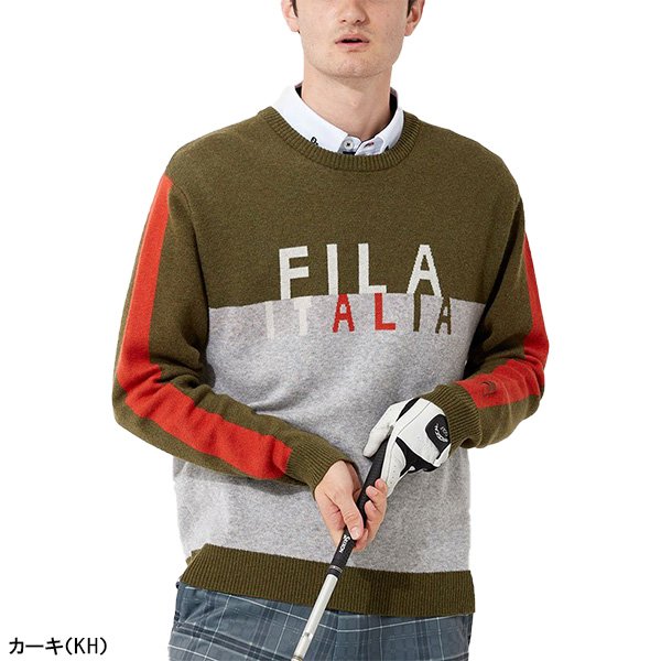 FILA ゴルフ メンズセーター、トレーナーの商品一覧｜メンズウエア｜ゴルフ｜スポーツ 通販 - Yahoo!ショッピング