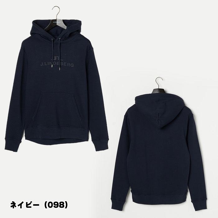 J.リンドバーグ ゴルフ 定番パーカー フード ロゴデザイン 071-37923 ゴルフウェア