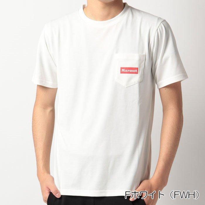 再入荷！】 マーモット Marmot メンズ 半袖Tシャツ UVカット ポケットロゴハーフスリーブティー TOMRJA46