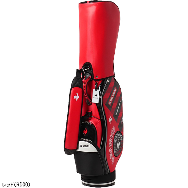 ルコックスポルティフ ゴルフ 9.0型 キャディバッグ 軽量スポーティグラフィック カートタイプ メンズ ユニセックス QQBTJJ07 ルコックスポルティフ メンズ ユニセックス