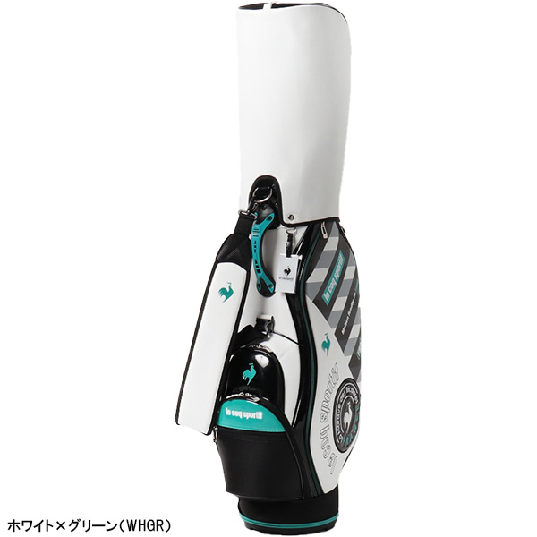 ルコックスポルティフ ゴルフ 9.0型 キャディバッグ 軽量スポーティグラフィック カートタイプ メンズ ユニセックス QQBTJJ07 ルコックスポルティフ メンズ ユニセックス