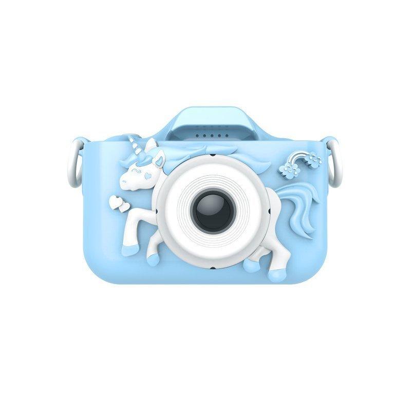 オリジナル 子供用カメラ ユニコーン キッズカメラ 32G容量SDカード 4000万画素 ビデオカメラ かわいい 撮影 ビデオ USB充電  日本語取扱説明書付き umb.digital