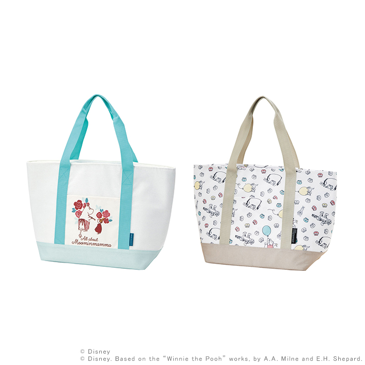 スケーター 麻風トート保冷ショッピングバッグ 2柄 KCTSJ1 : おなまえ