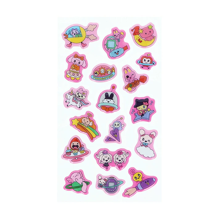 サンリオ たまごっち シール 35枚 まとめ売り サンスター文具 たまごっち ぷっくりシール [M便 1/18] : おなまえ工房
