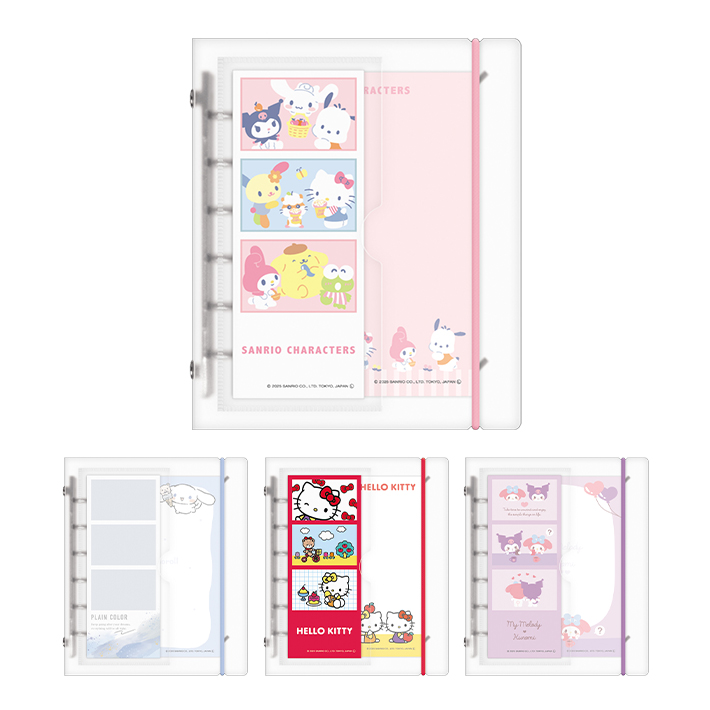 CRUX サンリオキャラクターズ スキペタシールバインダー 4柄 [M