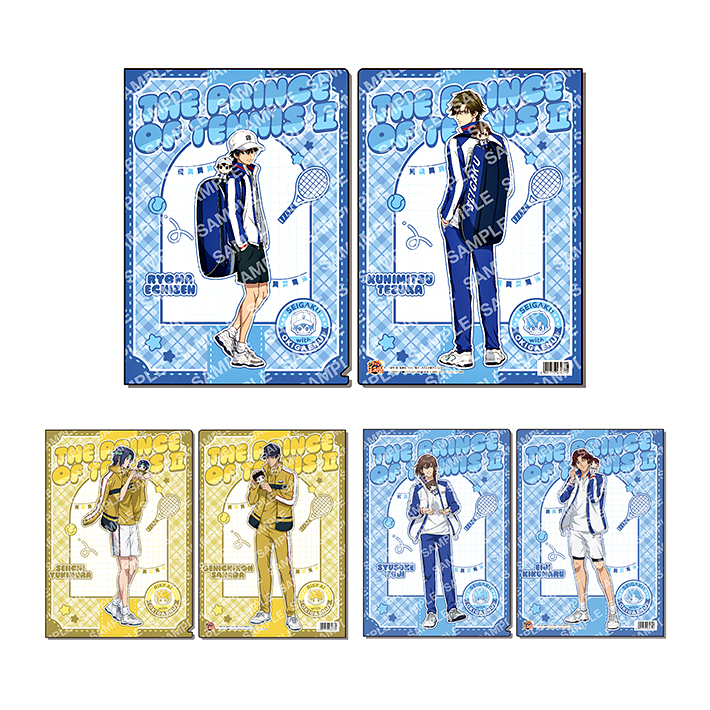 ジャンプ（JUMP） 新テニスの王子様 クリアファイル A4 おきがえぬいと