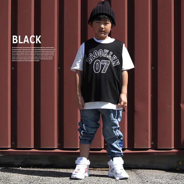 子供服 キッズ Bigサイズ バスケタンクトップ 吸汗速乾 ドライメッシュ ルーズ ゆったり オーバーサイズ ビッグ ノースリーブ ダンス 男の子 袖なし 女の子 超話題新作