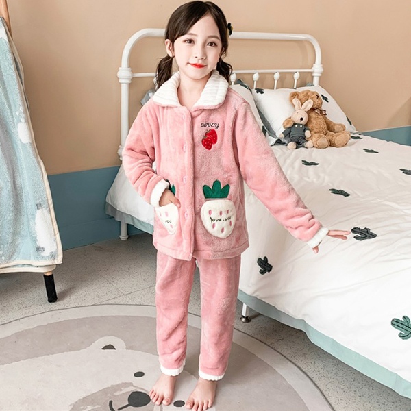 SHISKY 子供服 キッズ セットアップ フルーツ柄ポケット ルーム
