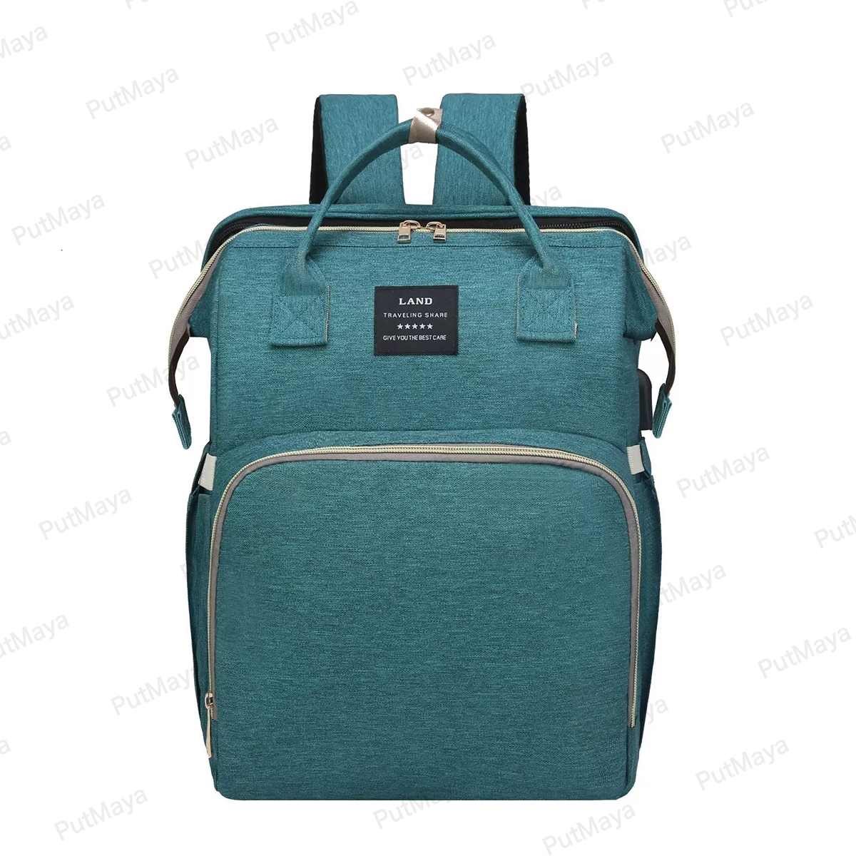 マザーズバッグ リュック 撥水 防水 超大容量 軽量 マザーズリュック 哺乳瓶 保温ポケット ママバッグ ナイロン ベビーカーフック ベビーベッド |  | 02