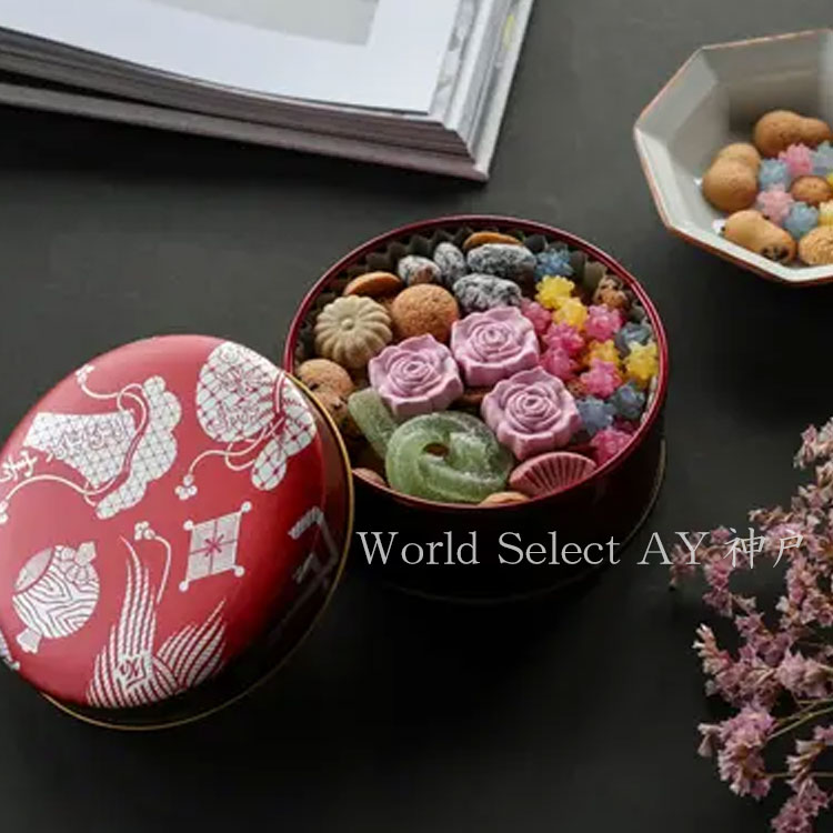 ☆最高級 伊万里 焼き 金銀泊 祝い角菓子重 ☆最高級 伊万里 焼き 金銀泊 祝い角菓子重