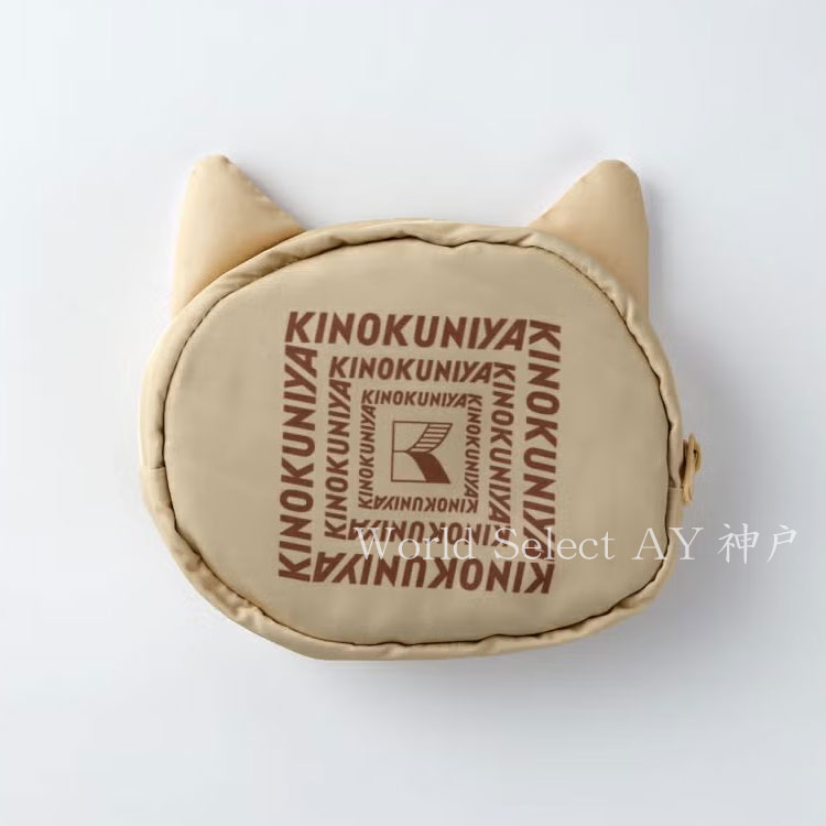 送料無料】紀ノ国屋 コンパクトバッグ エキゾチック 茶トラ（猫