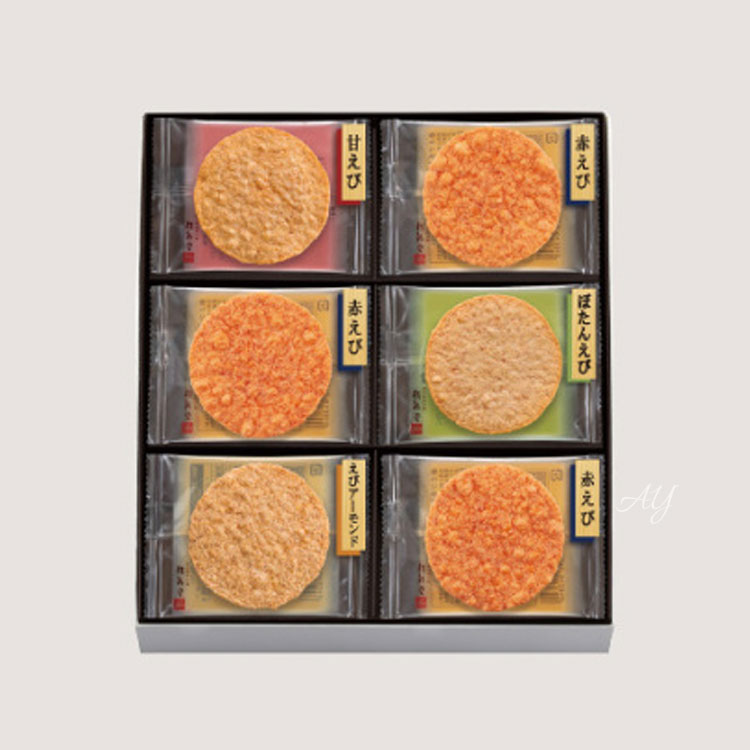 ベルアメールBEL AMER 焼き菓子チョコレート/桂新堂炙り焼きえびせんべい 桂新堂 【送料無料】えびせんべい 炙り焼き詰合せ(18袋入) お中元 内祝