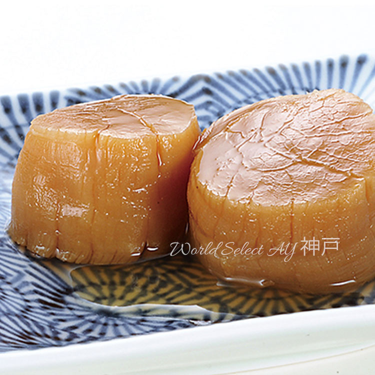 送料無料】新潟加島屋 加島屋 貝柱のうま煮 中ビン160g クール便 鮭