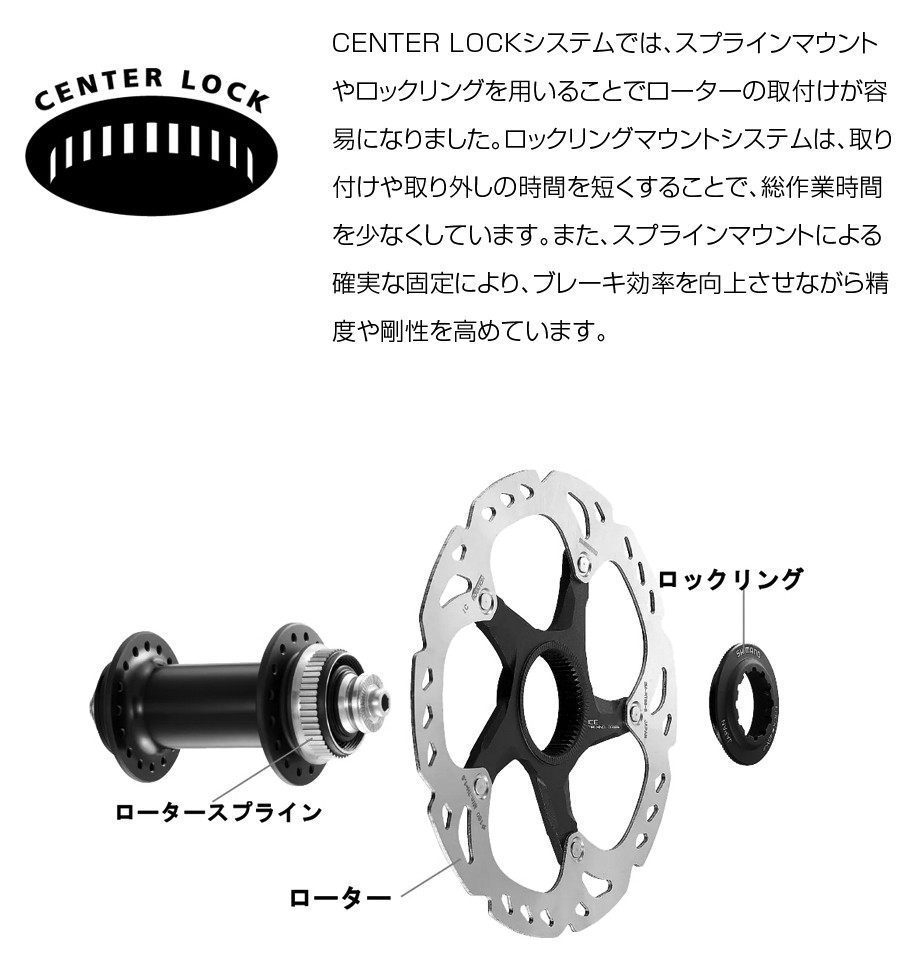 シマノ WH-RS171 前後セットホイール ディスクブレーキセンター