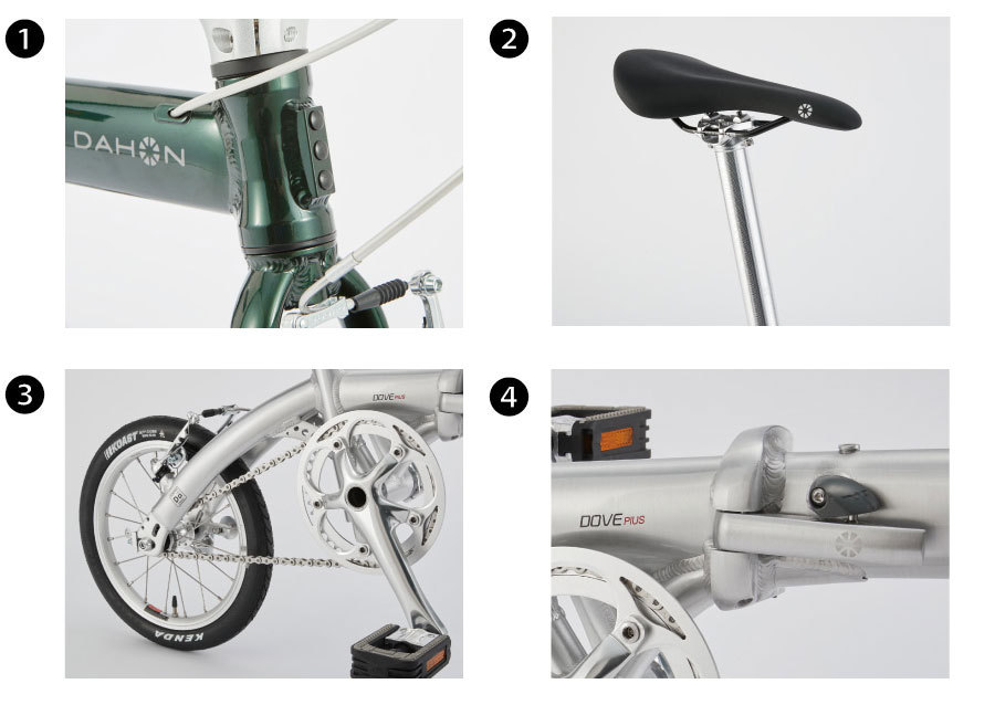 DAHON（ダホン） 2023年モデル DOVE PLUS （ダヴプラス） : 自転車の