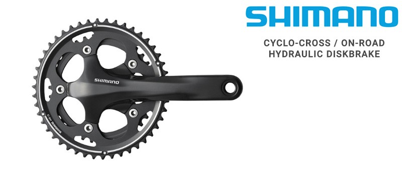 シマノ（SHIMANO） FC-CX50 170 Crankset （クランクセット2x10