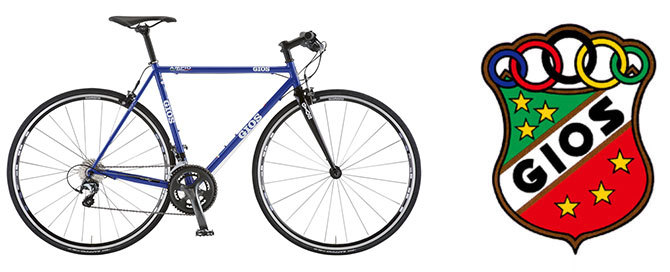 GIOS ロードバイク Tiagra 10速　AMPIO カーボンフォーク GIOS】TIAGRAを装備したAMPIOの上位モデル | 新宿で自転車をお