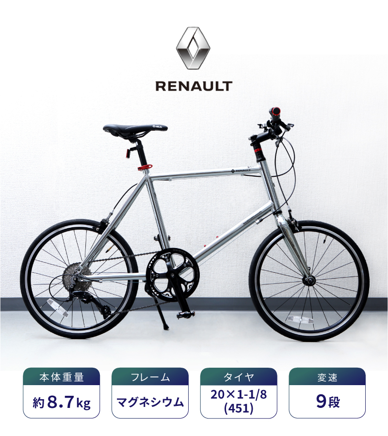 ルノー MAGNESIUM 8 minivelo（マグネシウム8ミニベロ） RENAULT : ci