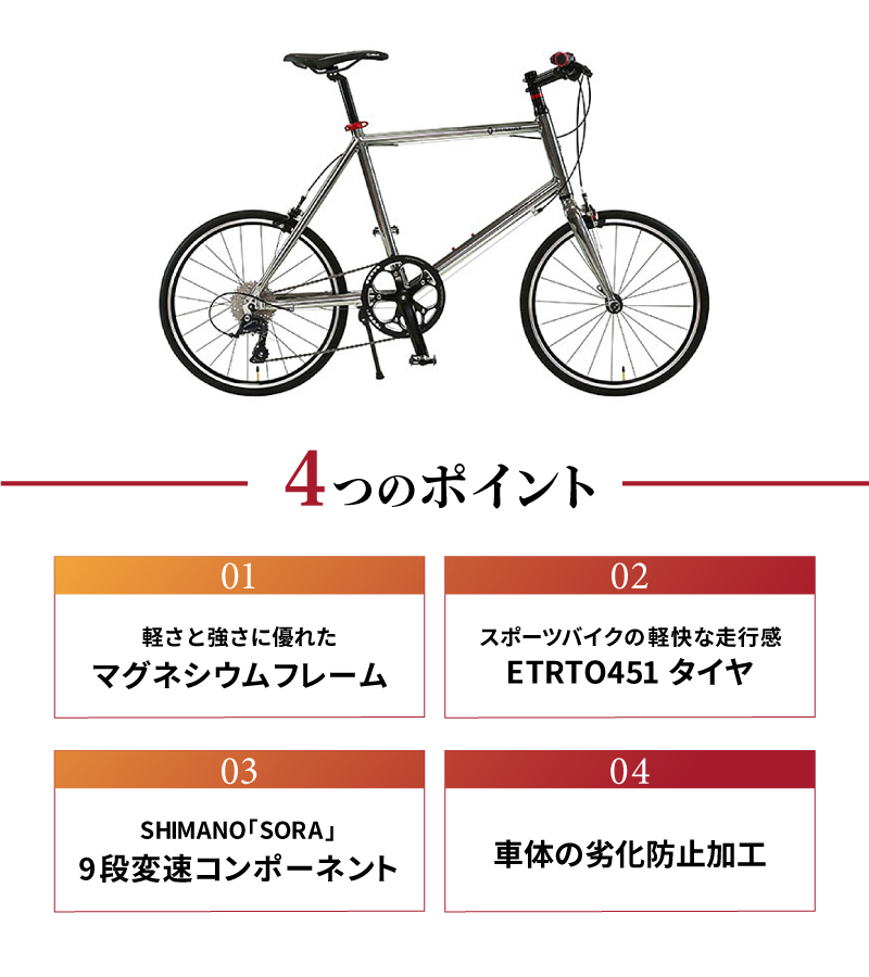 ルノー MAGNESIUM 8 minivelo（マグネシウム8ミニベロ） RENAULT