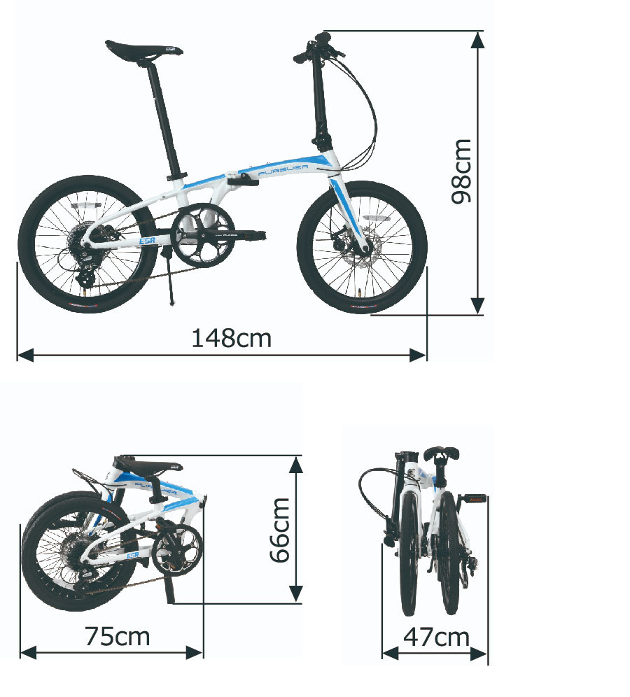 お得定番人気 ESR（イーエスアール ） PURSUER （パーサー） 自転車の