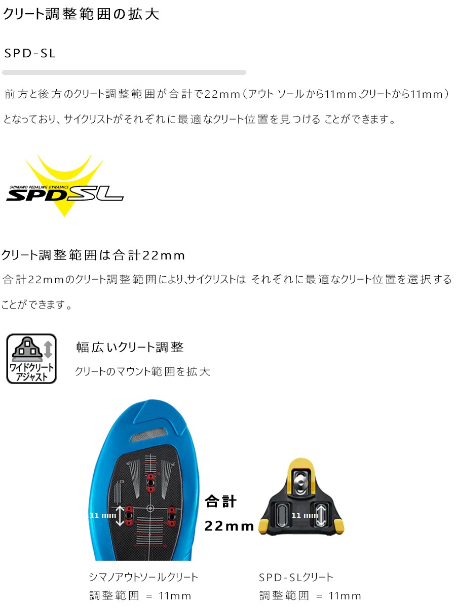 シマノ（SHIMANO） RC7ワイド （SH-RC701） 幅広モデル SPD-SL