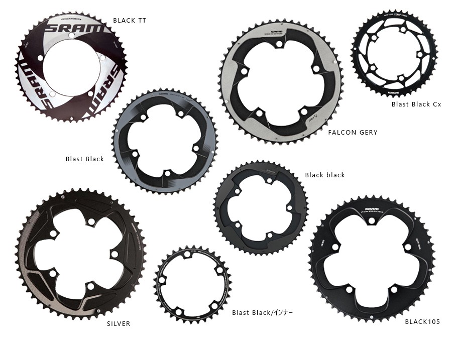 スラム X-GLIDE CHAIN RING （Xグライドチェーンリング） 11S RED22