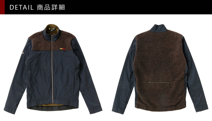 カペルミュール Octa ウインドシールド ライトジャケット ブラック