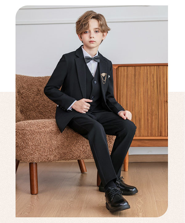 フォーマルスーツ 男の子 おしゃれ スーツセット 5点 6点 子供 キッズ